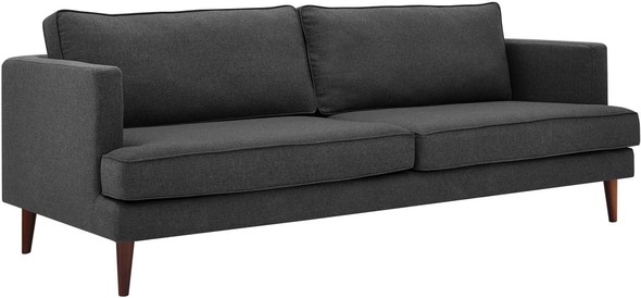 Modway Furniture Sofas and Armchairs Sofas and Loveseat Gray