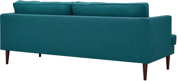 Modway Furniture Sofas and Armchairs Sofas and Loveseat Teal