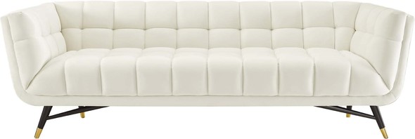 oversized sectional Modway Furniture Sofas and Armchairs Ivory
