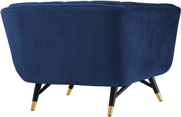  Modway Furniture Sofas and Armchairs Chairs Midnight Blue