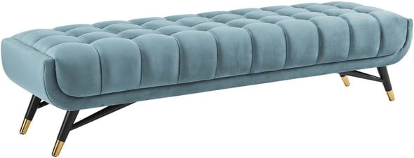  Modway Furniture Benches and Stools Ottomans and Benches Sea Blue