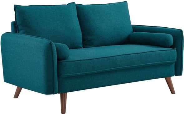 sectional couch with a pull out bed Modway Furniture Sofas and Armchairs Teal