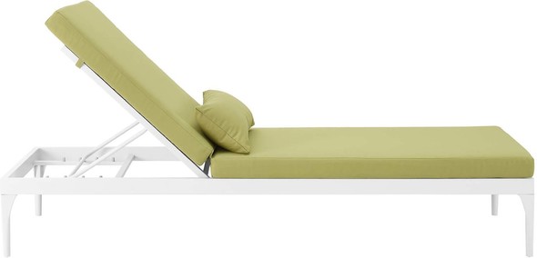  Modway Furniture Daybeds and Lounges Chairs White Peridot