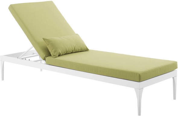  Modway Furniture Daybeds and Lounges Chairs White Peridot