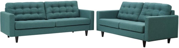 loveseat sofa sectional Modway Furniture Sofas and Armchairs Teal