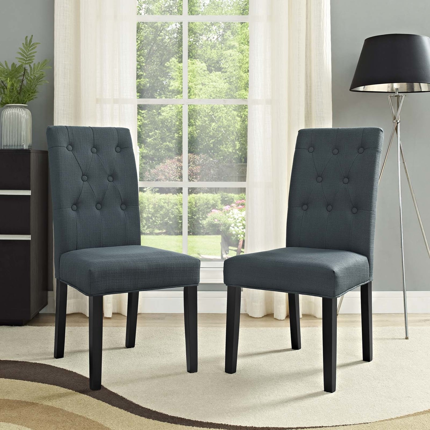 Modway Furniture Dining Chairs Dining Room Chairs Gray