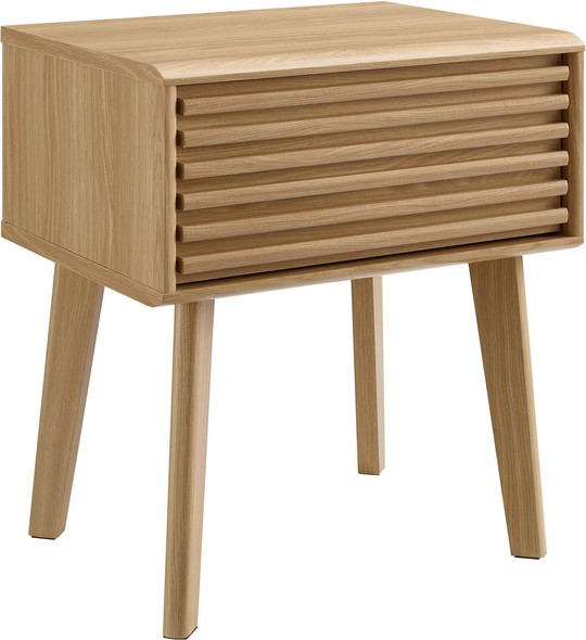 birch end table Modway Furniture Case Goods Oak