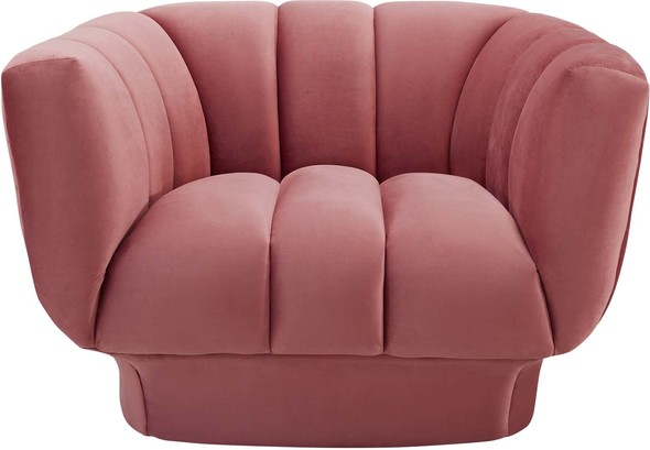 Modway Furniture Sofas and Armchairs Chairs Dusty Rose
