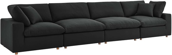 discount sectional sofas near me Modway Furniture Sofas and Armchairs Black