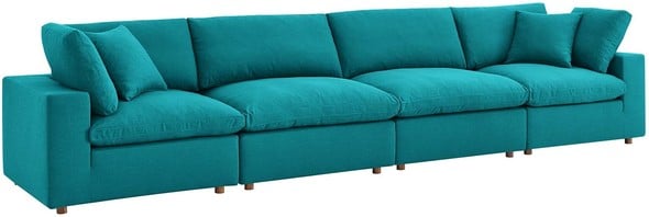small sectionals for small living rooms Modway Furniture Sofas and Armchairs Teal