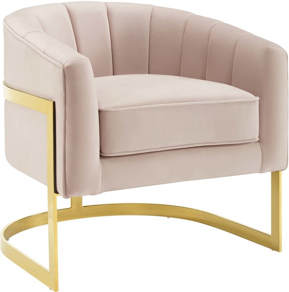 chairs for living room near me Modway Furniture Sofas and Armchairs Pink