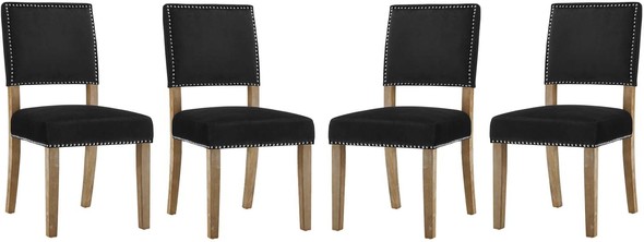 contemporary dining room sets Modway Furniture Dining Chairs Black