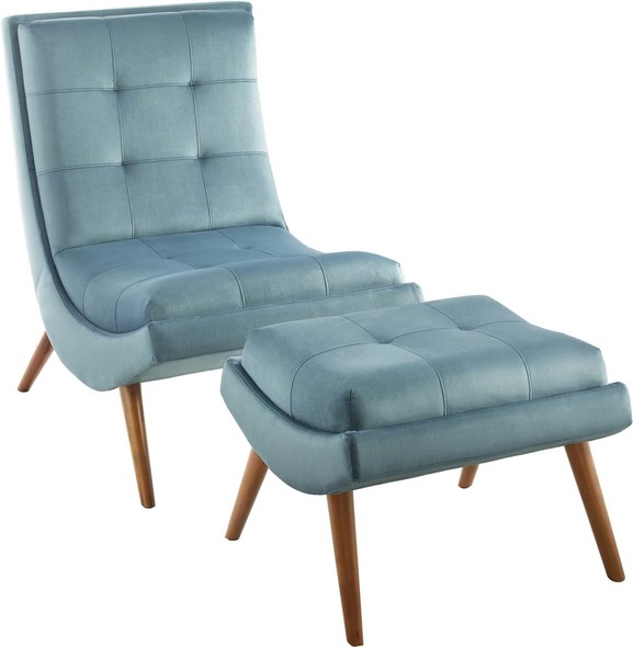 small arm chairs for small spaces Modway Furniture Lounge Chairs and Chaises Light Blue
