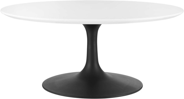 white modern end tables Modway Furniture Tables Black White