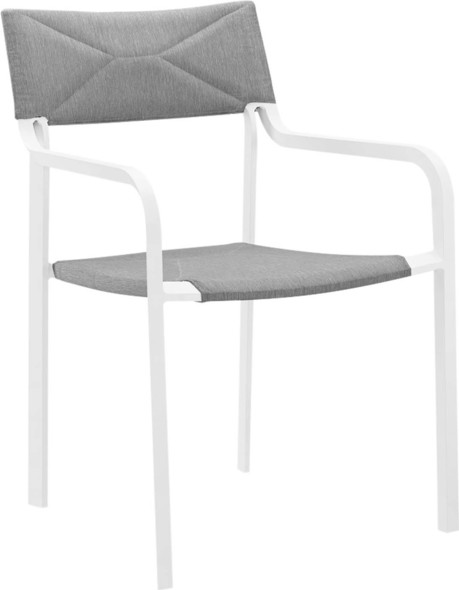 designer dining room chairs Modway Furniture Bar and Dining White Gray