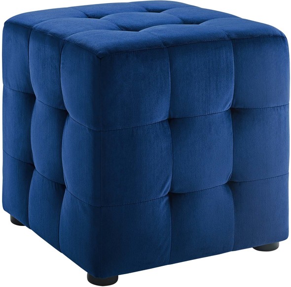 accent footstool Modway Furniture Lounge Chairs and Chaises Navy