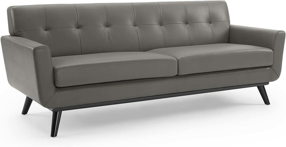 sectional couch with chaise Modway Furniture Sofas and Armchairs Gray