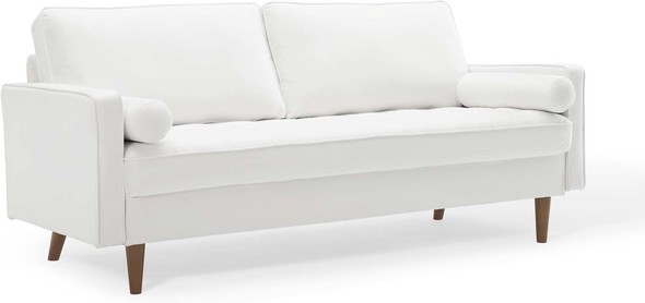 circle sectional sofa Modway Furniture Sofas and Armchairs White