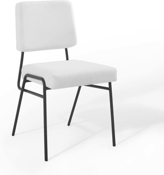 modern gray dining chairs Modway Furniture Dining Chairs Black White