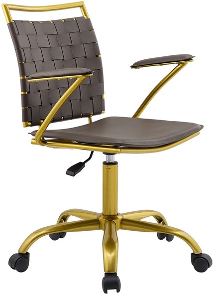 office revolving chair price Modway Furniture Office Chairs Brown