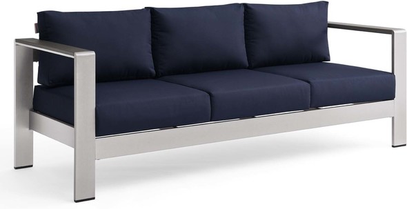 cheap small sectionals for apartments Modway Furniture Sofa Sectionals Silver Navy