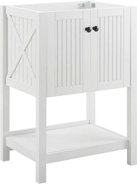 small toilet and sink unit Modway Furniture Vanities White