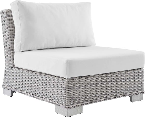 home goods lounge chairs Modway Furniture Daybeds and Lounges Light Gray White
