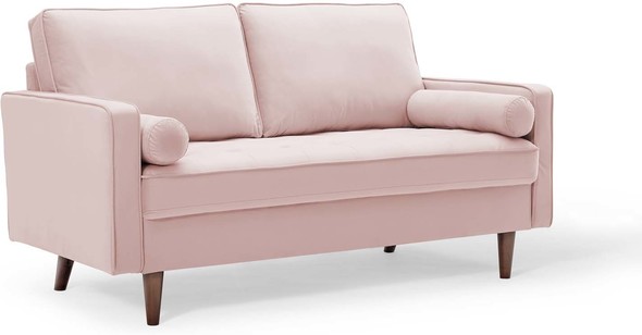 contemporary sleeper sofa Modway Furniture Sofas and Armchairs Pink