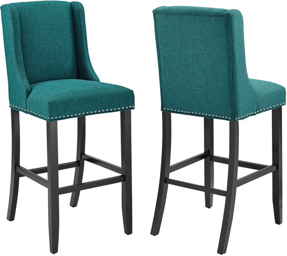 outdoor seating bar Modway Furniture Bar and Counter Stools Teal