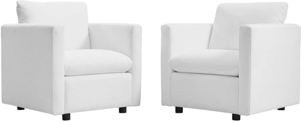 swivel chairs for living room sale Modway Furniture Sofas and Armchairs White