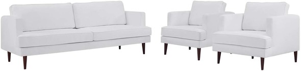 sleeper sectional velvet Modway Furniture Sofas and Armchairs White