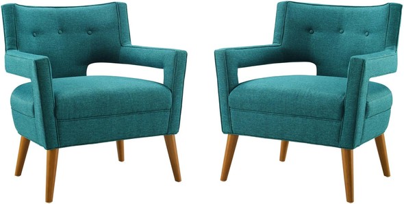 italian chair Modway Furniture Sofas and Armchairs Teal