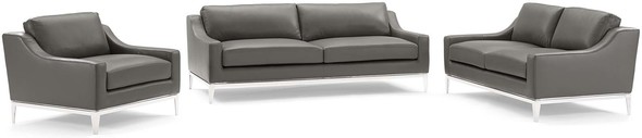 black sleeper sectional Modway Furniture Sofas and Armchairs Gray