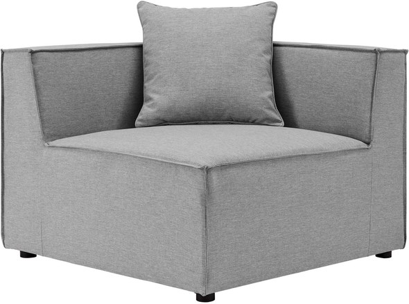 couch and chaise set Modway Furniture Sofa Sectionals Gray