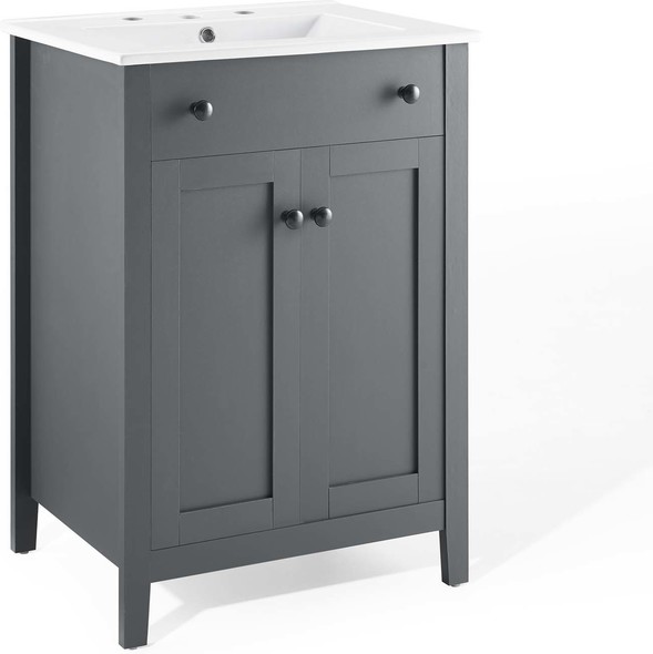 72 inch bathroom vanity clearance Modway Furniture Vanities Gray White