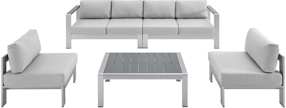best modern sectionals Modway Furniture Sofa Sectionals Silver Gray