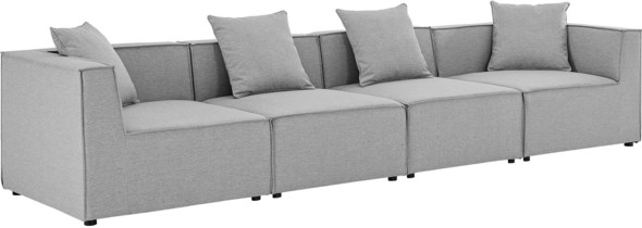 dark gray sectional couch Modway Furniture Sofa Sectionals Gray