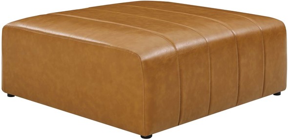 padded ottoman with storage Modway Furniture Sofas and Armchairs Tan