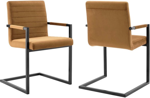 black dining chairs Modway Furniture Dining Chairs Cognac