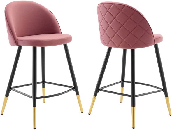 high counter stools Modway Furniture Bar and Counter Stools Dusty Rose