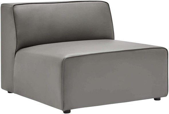 lounge chair orange Modway Furniture Sofas and Armchairs Gray