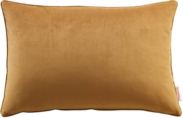 buy throw pillows near me Modway Furniture Pillow Cognac
