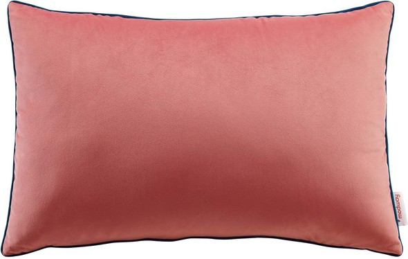 20x20 accent pillows Modway Furniture Pillow Blossom Navy