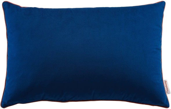 teal decorative throw pillows Modway Furniture Pillow Navy Blossom