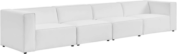 small pink sectional Modway Furniture Sofas and Armchairs White