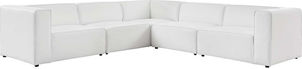 off white velvet sofa Modway Furniture Sofas and Armchairs White