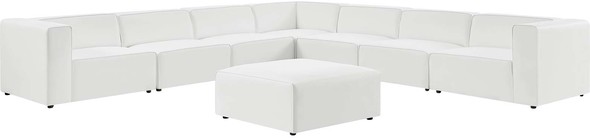 green leather couches for sale Modway Furniture Sofas and Armchairs White