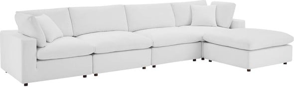 pull out couch white Modway Furniture Sofas and Armchairs White