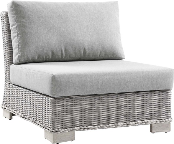 grey lounge chair for living room Modway Furniture Bar and Dining Light Gray Gray
