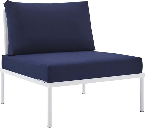 relaxing arm chair Modway Furniture Sofa Sectionals Chairs White Navy